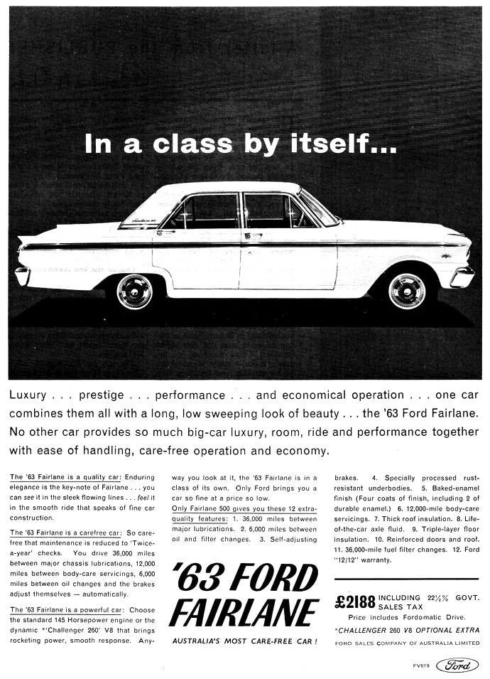 1963 FC Ford Fairlane Compact